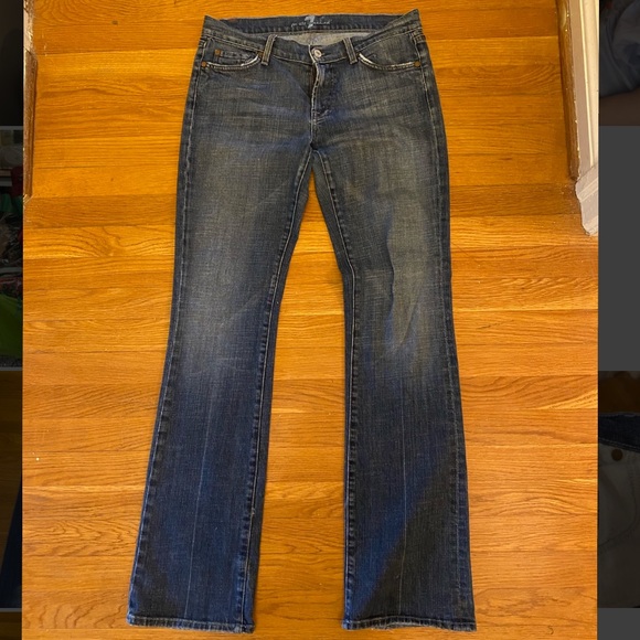 7 for all mankind bootcut jeans - Picture 1 of 4
